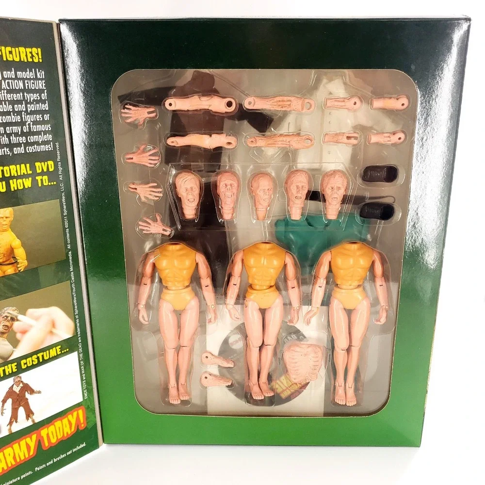 War of the Dead Create Your Own Zombie 1/9 Scale Figures Brand New Open Box